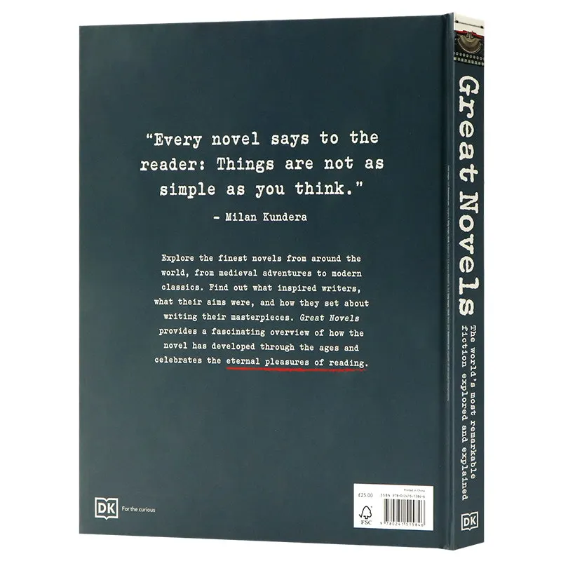Great Novels The Worlds Most Remarkable Fiction Explored and Explained Literature Reference Book for Book Lovers and Readers