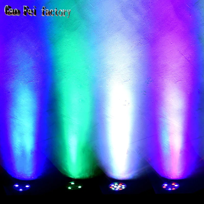 Mini 12x3W Led Par Light RGBW Dmx Controller For Dj Disco Christmas Stage Lighting