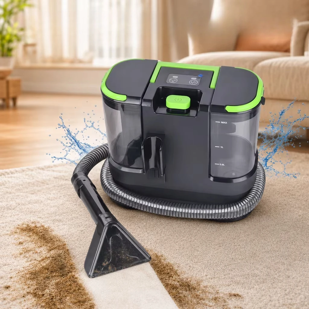Professional Vacuum Steam Carpet Cleaner Wet Dry Handheld Portable Spot Fabric Sofa Upholstery Carpet Cleaning Machine for Home