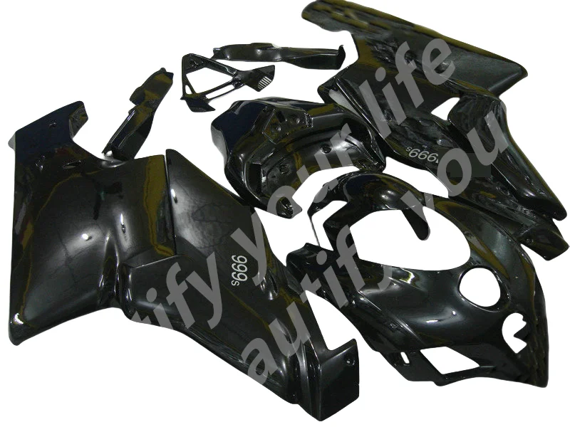 Motorcycle Body  Housing kits For Ducati 749 749S 749R 999 2005 2006 Bodywork Modification Decoration Set Fairing whole black