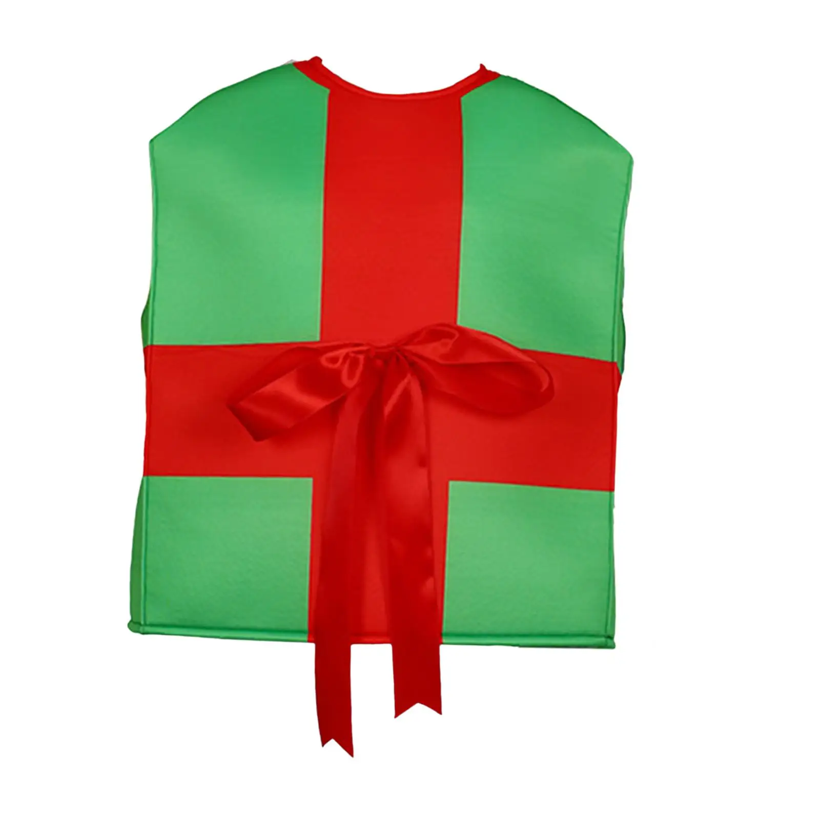 Kinder Weihnachtsgeschenkbox Kostüm ärmellos für Maskerade Rollenspiel