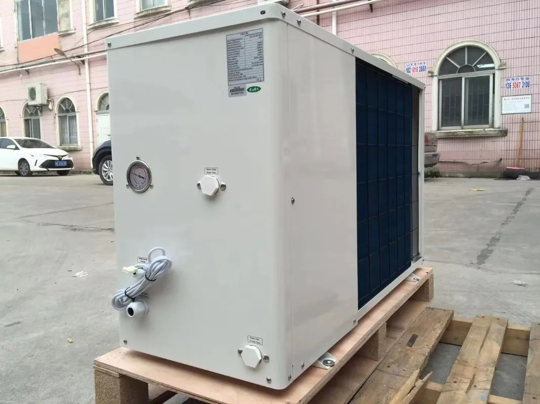 Энергосберегающий тепловой насос R32, бытовой тепловой насос для воздуха и воды, бесшумный новый дизайн, интеллектуальное управление Wi-Fi