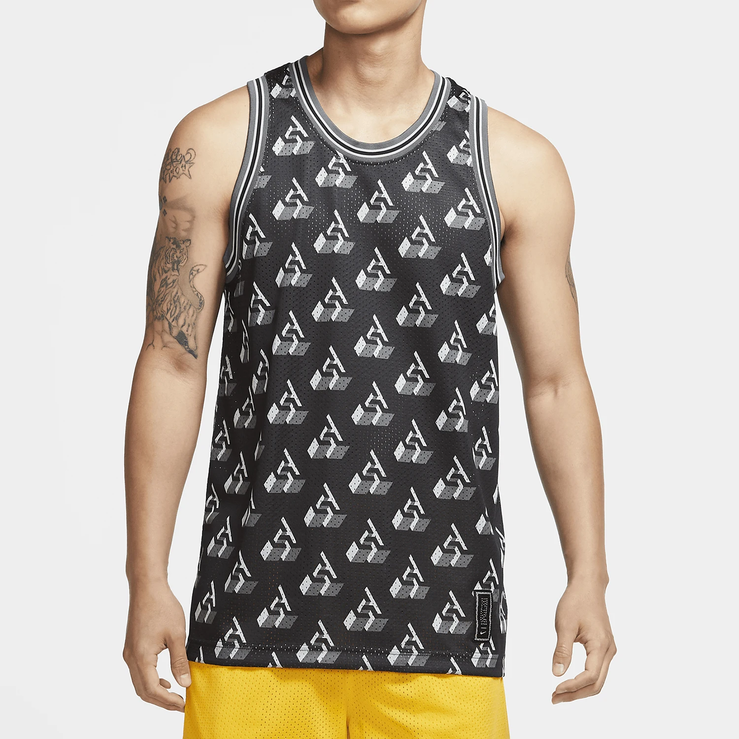Nike genuine seasonal new men's training breathable fitness sleeveless vest CK6223-010