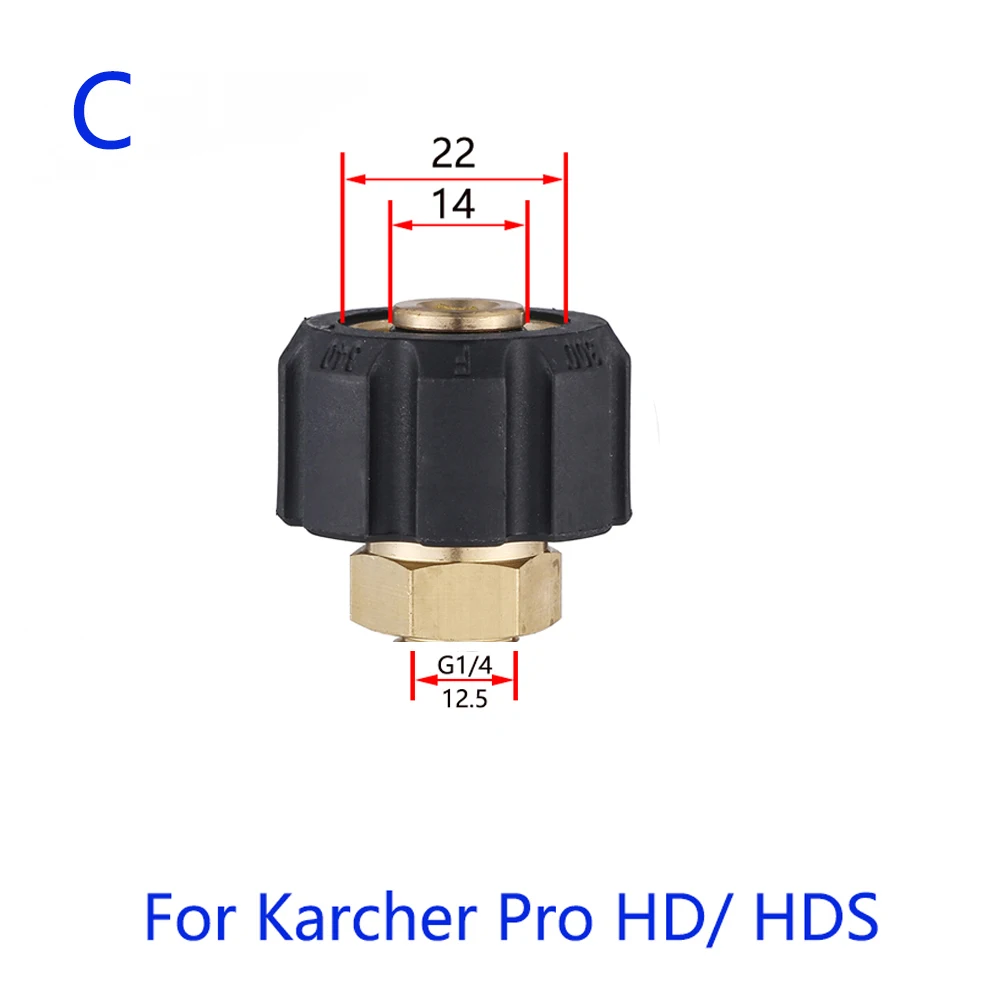 High Pressure Cleaner Sandblasting Gun Foam Nozzle Accessories Metal Adapter For Sinks for Karcher K2~K7 Lavor Parkside Elitech