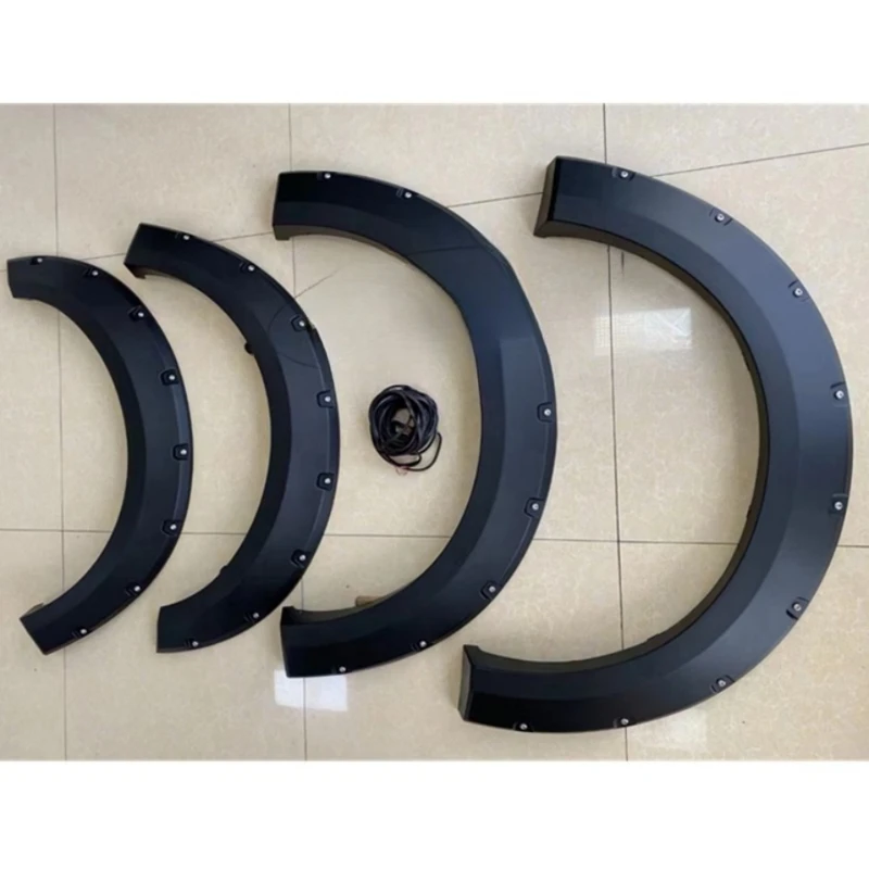 Hot Selling Plastic Wheel Eyebrow With Fasteners Exterior Styling Accessories