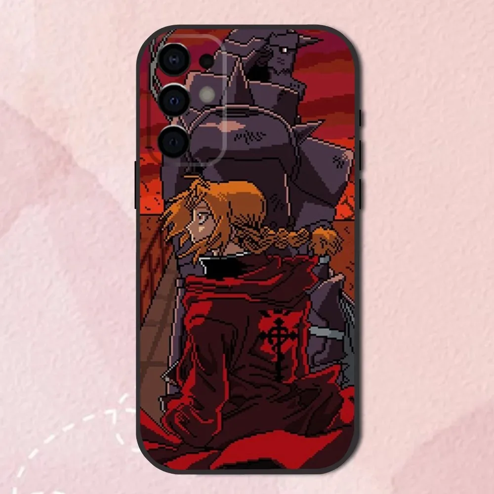 Full Metal Alchemist Alchemy Phone Case For Samsung S24,S21,S22,S23,S30,Ultra,S20,Plus,Fe,Lite,Note,10,9,5G Black Soft Cover