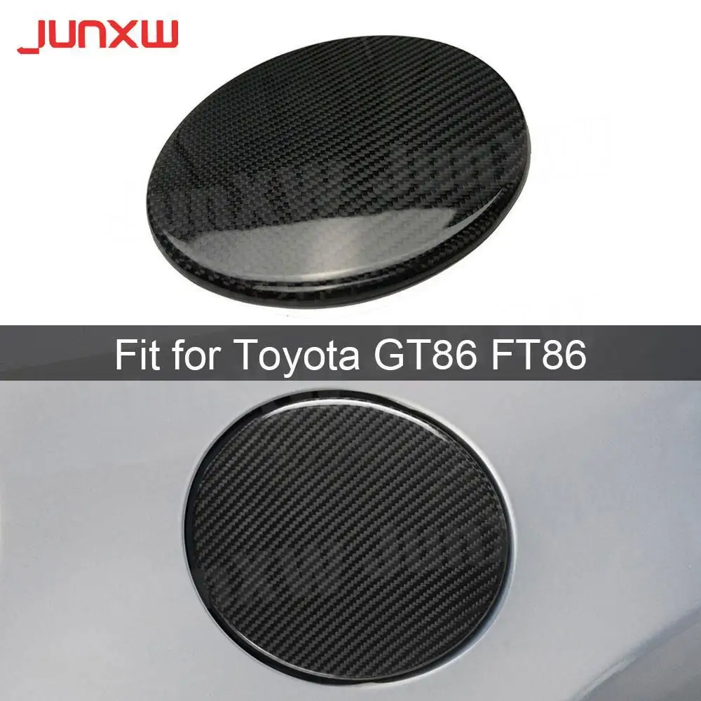 

Carbon Fiber Outside Oil Filler Door Fuel Tank Cap Trim Cover For Toyota GT86 FT86 ZN6 Subaru BRZ 2013-2017