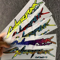 Cyberpunk2077 2077cyberpunk Reflective Sticker Car Body Windshield Decoration Sticker Waterproof Scratch Stickers