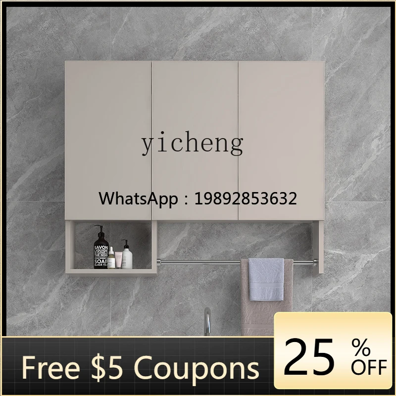 

Alumimum Balcony Wall Cupboard Wall-Mounted Kitchen Top Cabinet Storage Bathroom Storage Rack