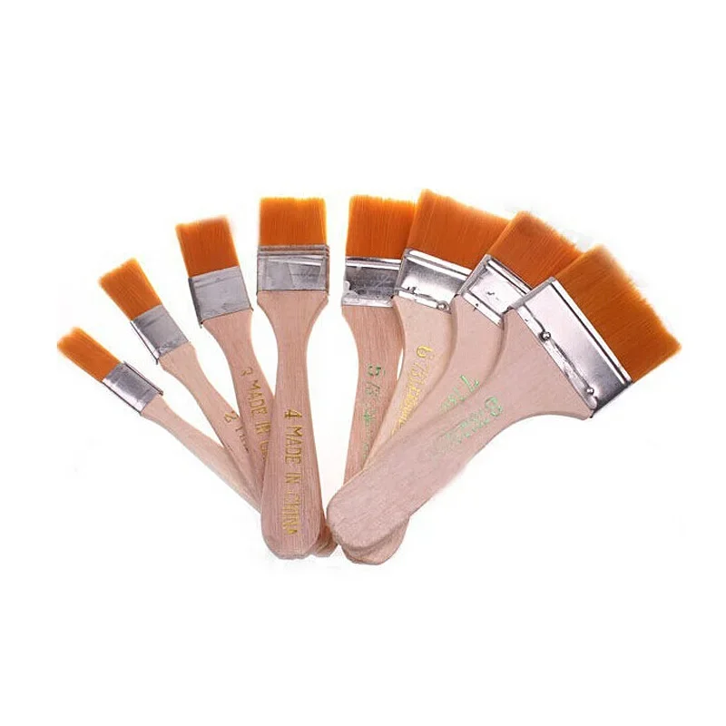 8pcs/Lot Anti-static ESD Soft Nylon Brush BGA Rework Desoldering Brush PCB Circuit Board Dust Cleaning Tool For IC Chip Repair