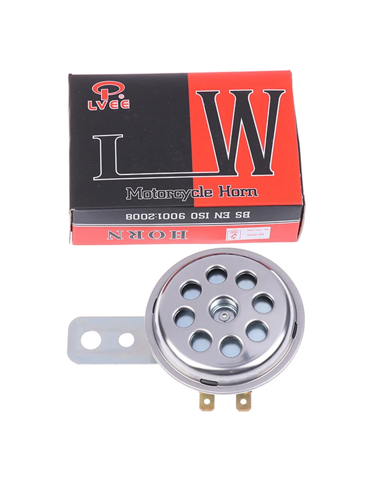 AliExpress 1 Piece LVEE DL70 Series Universal Waterproof Electric Horn 6V 12V 105db Motorcycle Moto Bike Motor Scooter Loud Sound Signal