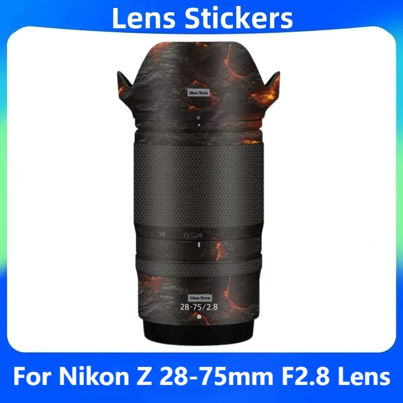 

Для Nikon Nikkor Z 28-75 мм F2.8 наклейка на корпус объектива камеры защитная пленка защитная наклейка кожа Z2875 28-75 2,8 F/2,8 28-75/2,8