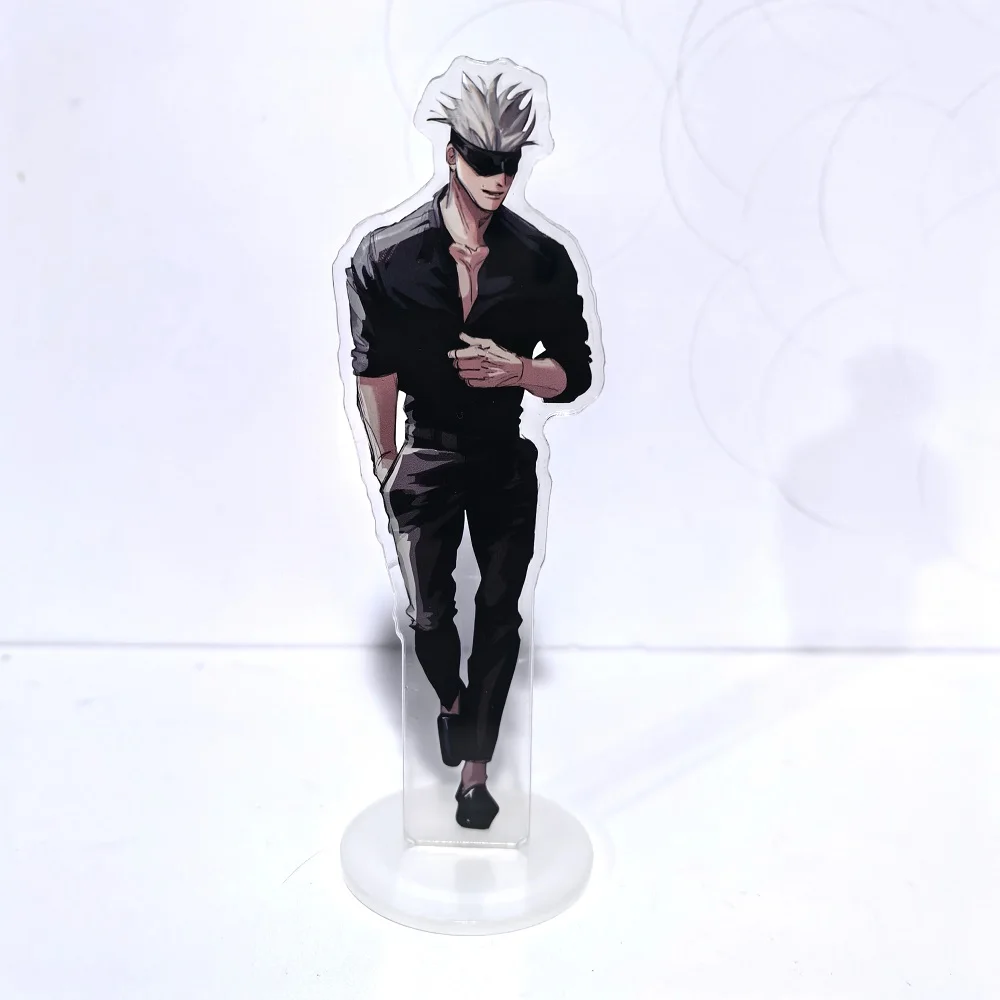 Satoru Gojo Itadori Yuji Jujut Kaisen персонаж мультфильма акриловая подставка модель тарелка настольные аксессуары аниме подарок для энтузиастов