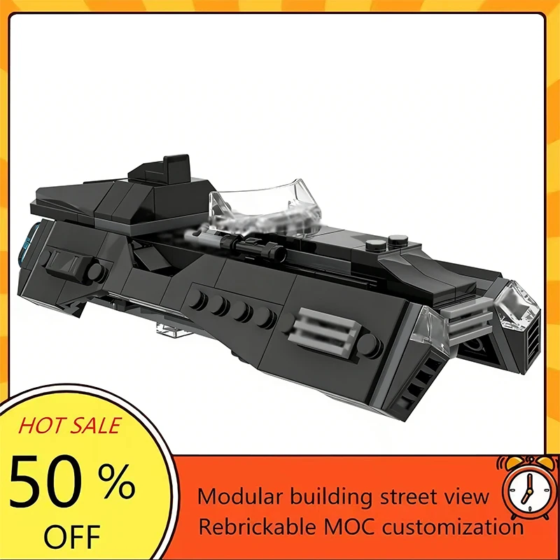 

Набор из 197 деталей: популярная модель космического корабля из фильма «Звездные войны», модульный конструктор MOC, технологичный подарок, праздничный набор для сборки, детская игрушка