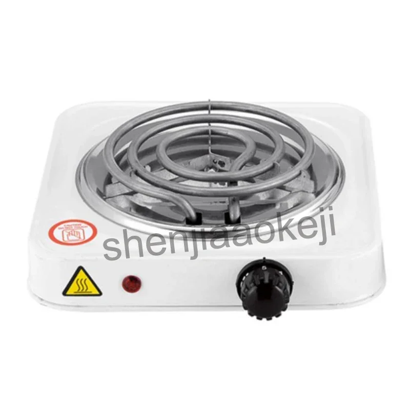 Portable Electric Iron Burner Single Stove Mini Hotplate Home Kitchen Coffee Heater Cooker Hot Plate Electric Furnace 220V 1000W