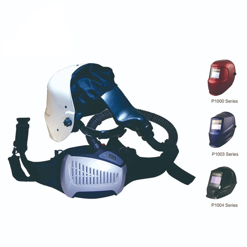 Hot Sale True Color Solar Powered Air Purifying Respirator Welding Helmet Mask with Ventilation System