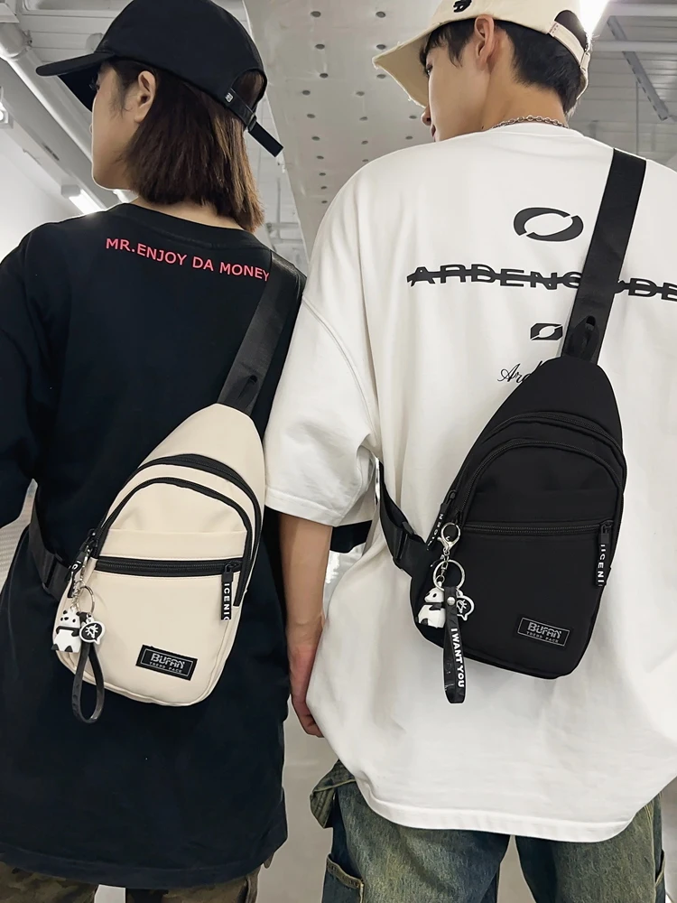 メンズ斜めクロスボディバッグシングルショルダー小さなバックパック登山スポーツ電話バッグ軽量ハイキングバックパック