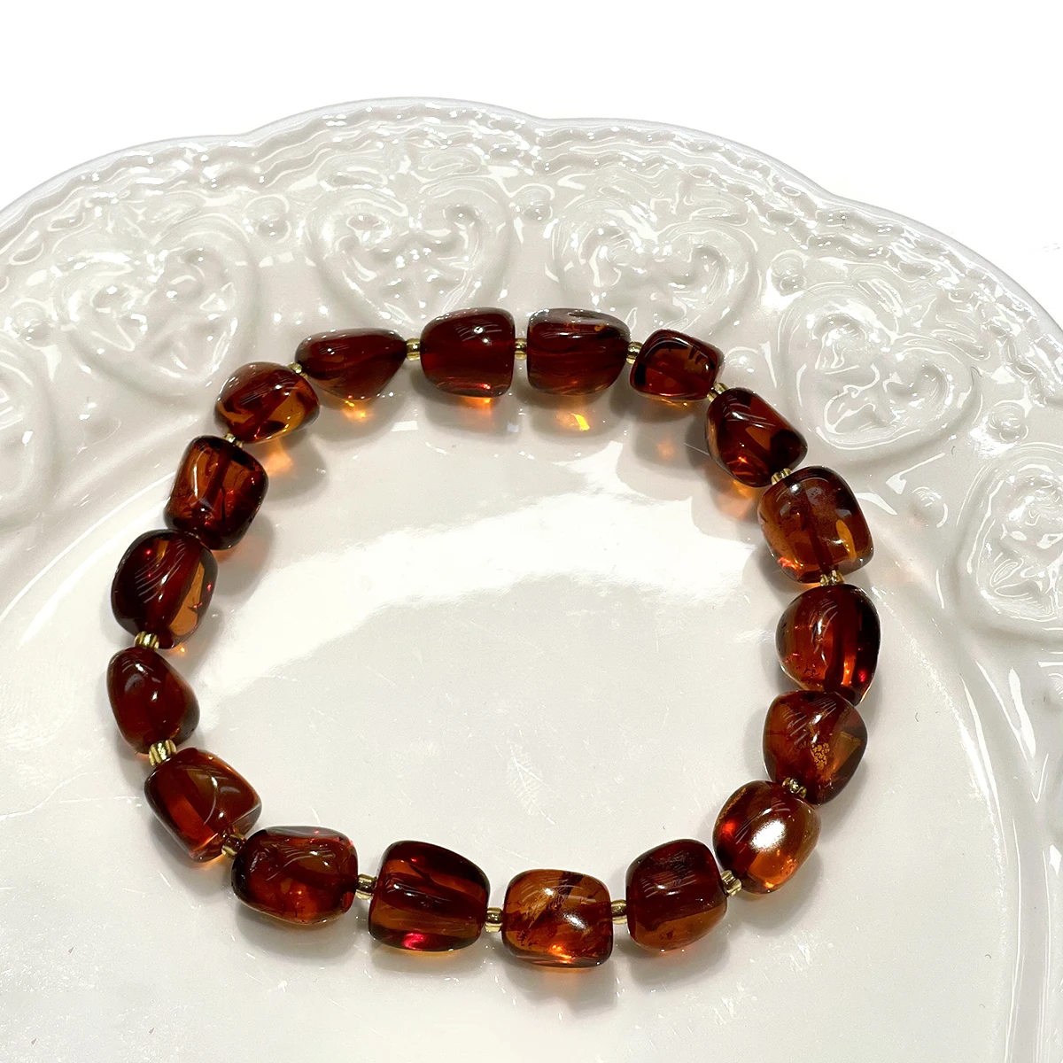 Bracciale in Ambra Naturale 7x - Body Jewelry Diy recensione e prezzo
