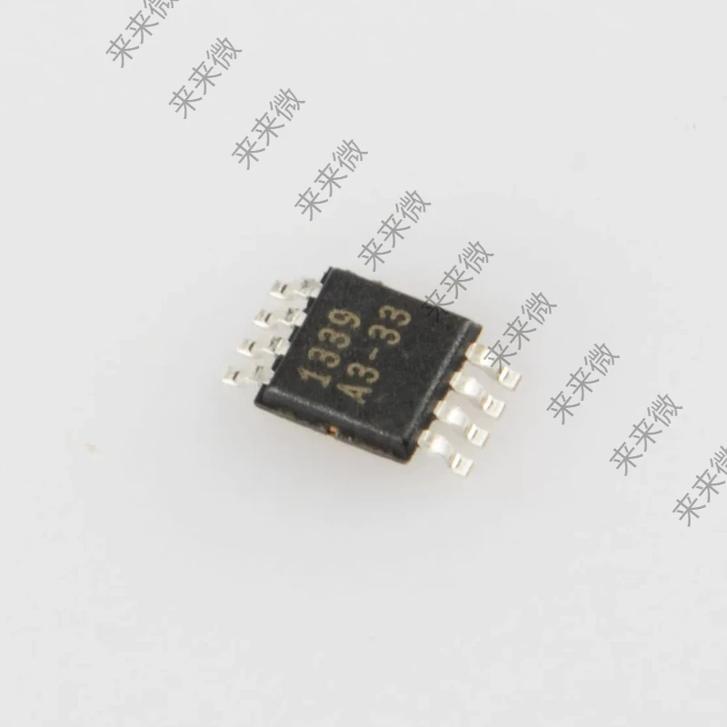 DS1339U-33 MSOP-8 I2C Real Time Clock RTC Calendar 3.3V Dual Alarm Trickle Charger Battery Backup IC Electronic Components BOM