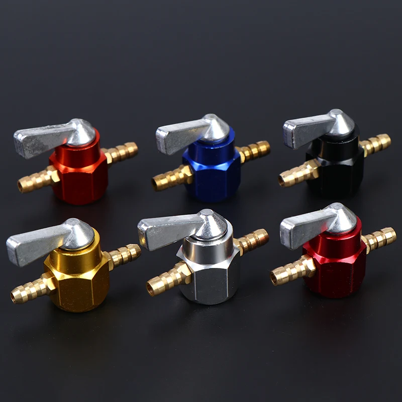 Universal Scooter Motorcycle Inline 6mm Fuel Valve Switch Motorcycle On-OFF Petcock Fuel Switch Motocross Carburetor Accessories