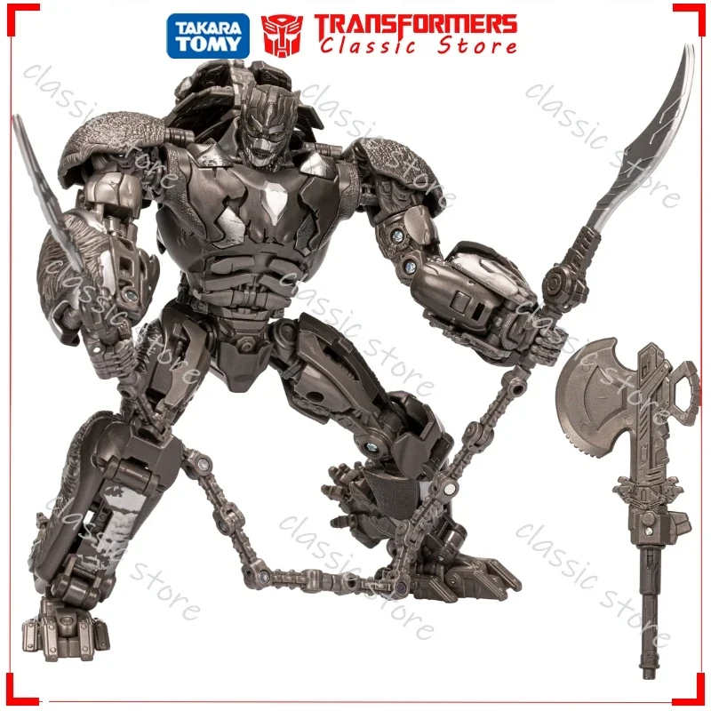 In Stock Classic Transformers Toys Studio Series Leader Class 18CM SS-106 Optimus Primal Cybertron Autobots Action Figures Gifts