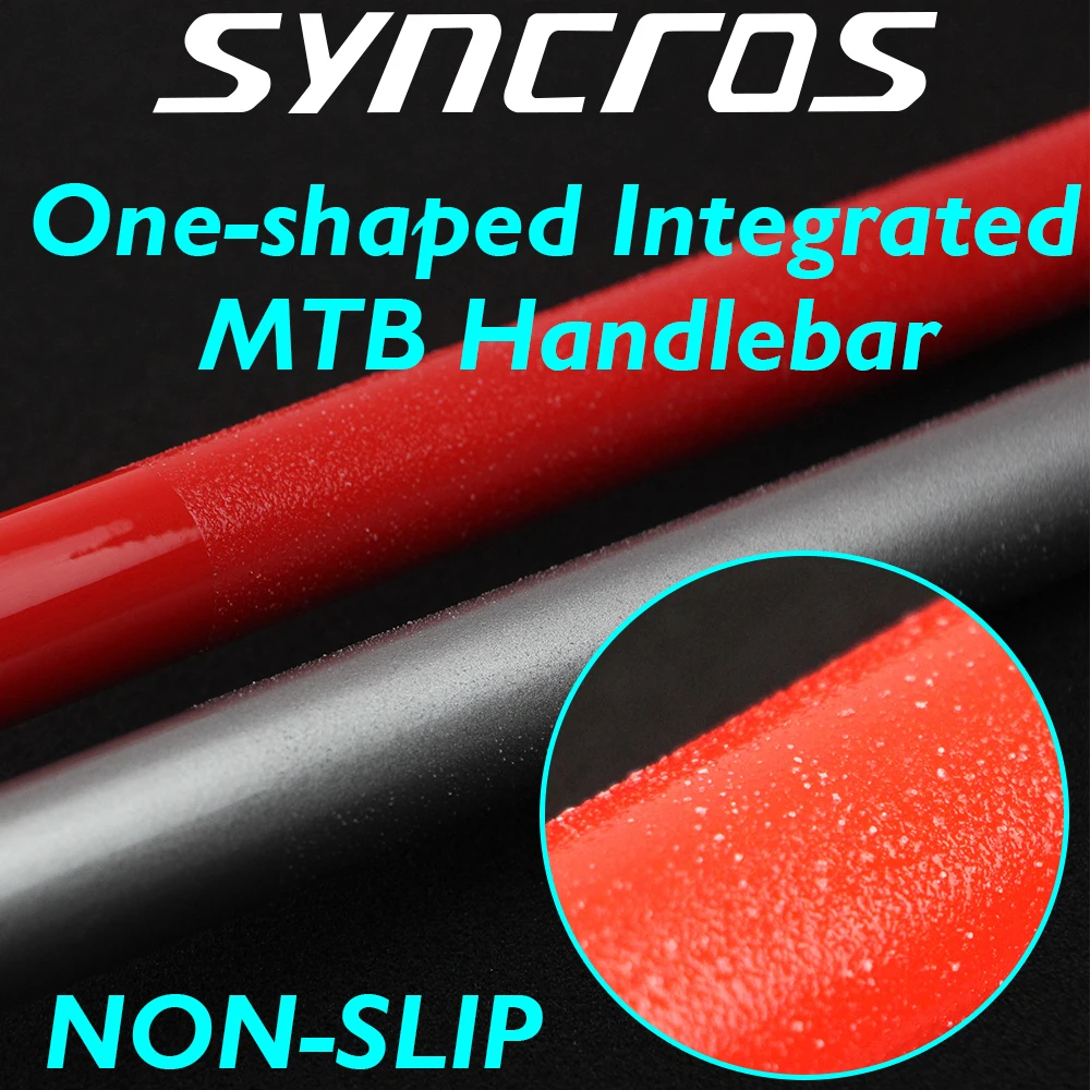 syncros Spark RC WC N1NO Limited Edition Bike -8/-17/-25 degree One-shaped Integrated Handlebar Carbon Fiber MTB Bicycle Parts