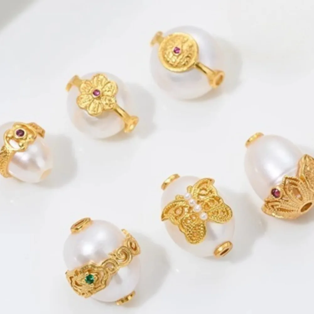 

Золотая сумка с песком, натуральный жемчуг, круглый торт, белая ракушка бабочки, древняя перегородка из бисера, ручная работа, сделай сам, ювелирные аксессуары из бисера