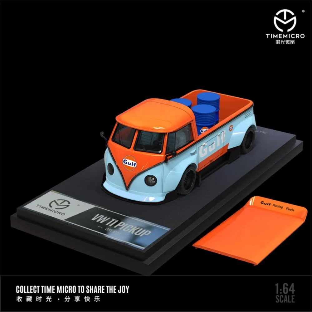 รถโมเดลไดแคสต์ขนาดเล็ก TM 1:64 T1 รถกระบะแบบสะสม