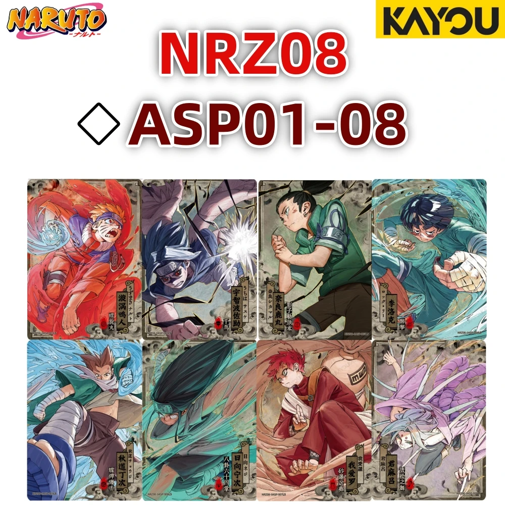 Kayou Naruto Card T4W8 T2W9 Complete Set BP\CR\ASP\UR\MR\SSR\SR\R