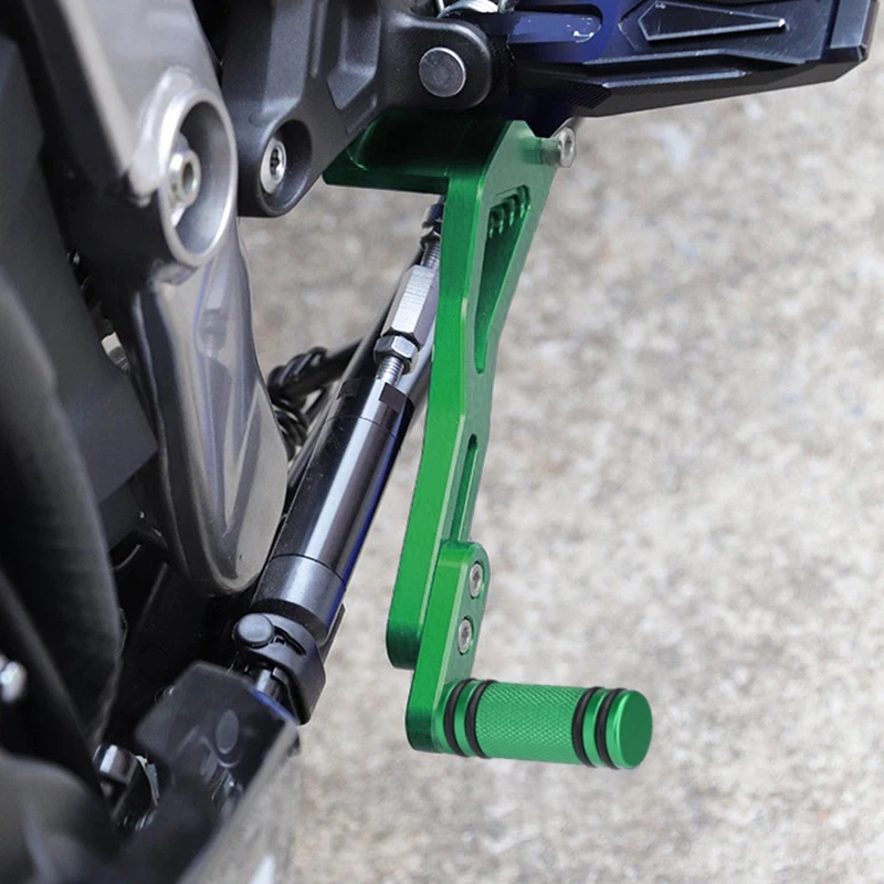 Motorcycle Adjustable gear Shifter Pedal Pegs extended Shift Gear Lever Aliminium compatible with Kawasaki ZX25R SE ZX4R ZX4RR