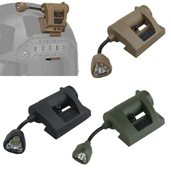 Tactical Helmet Light MPLS CHARGE 4 Mode Green Red IR Laser Helmet Lamp Energy Saving Hunting Airsoft Military Helmet Flashlight