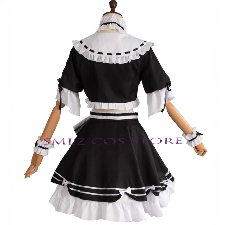 Afbeelding 5: Maid Kasugano Sora Cosplay Anime Yosuga geen Sora Cosplay Kostuums Vrouwen Sexy Schort Jurk Outfit Lolita Uniform voor Party Vrouw