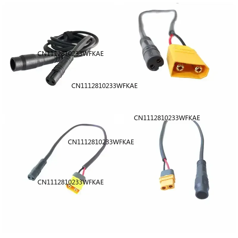 Z215A Battery Connector 2 pin Male&Female Extension Cable for Bafang motor BBS power port E-bike waterproof