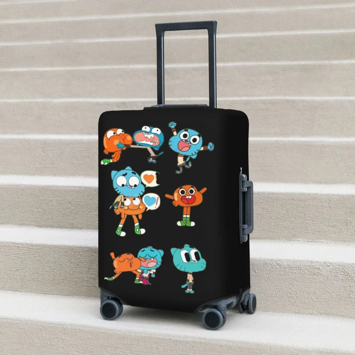 

Gumball Suitcase Cover Protection Elastic Travel Luggage Protector Covers for 18-32 Inch