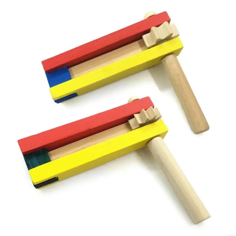 

23gd 2x rattle Matraca Toy для детей идеально подходит для развития сенсорных способностей празднования дня рождения