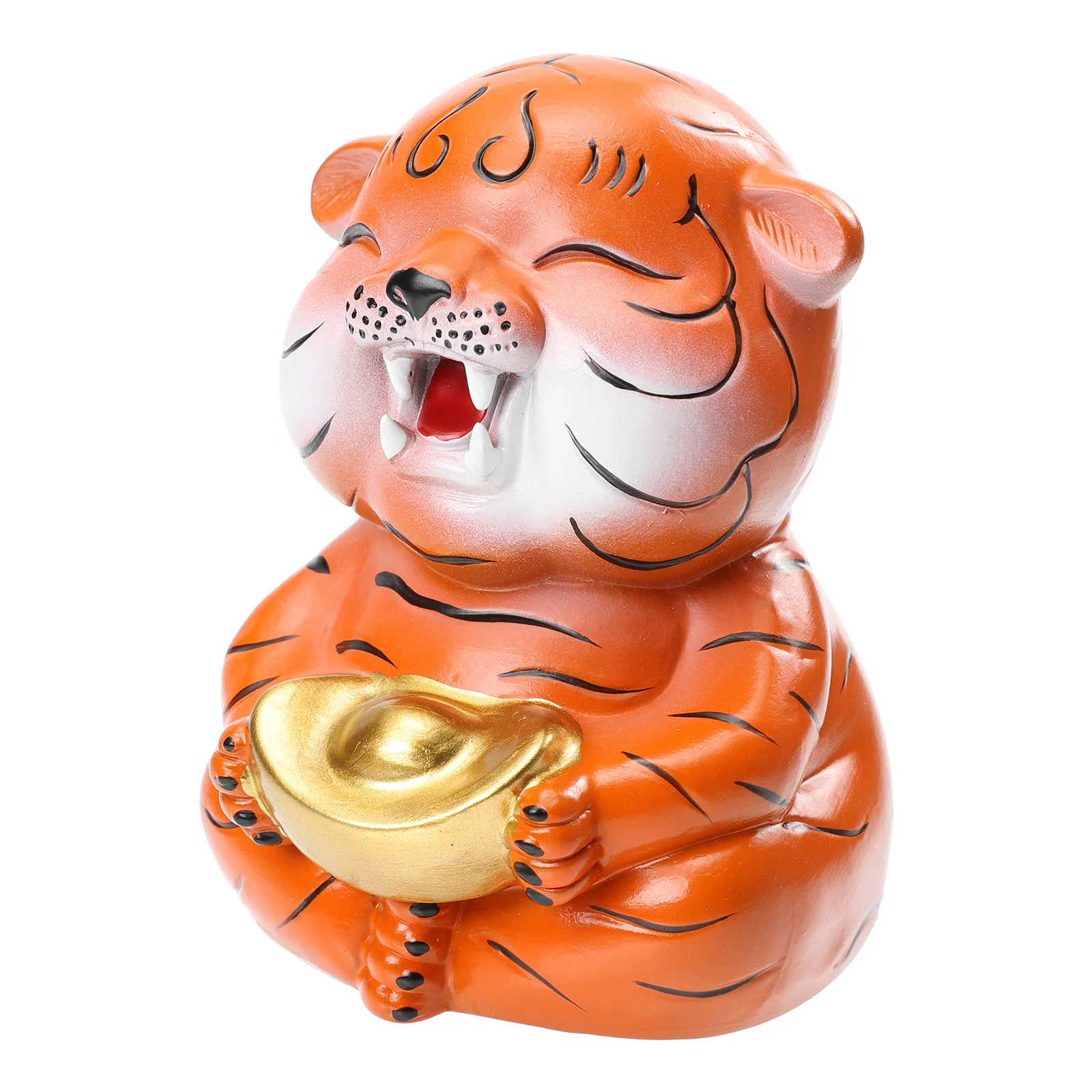 

Creative Tiger Shaped Ceramic Piggy Bank Kids Coin Storage Jar Fun Saving Box for Boys Girls Desktop Decor Item
