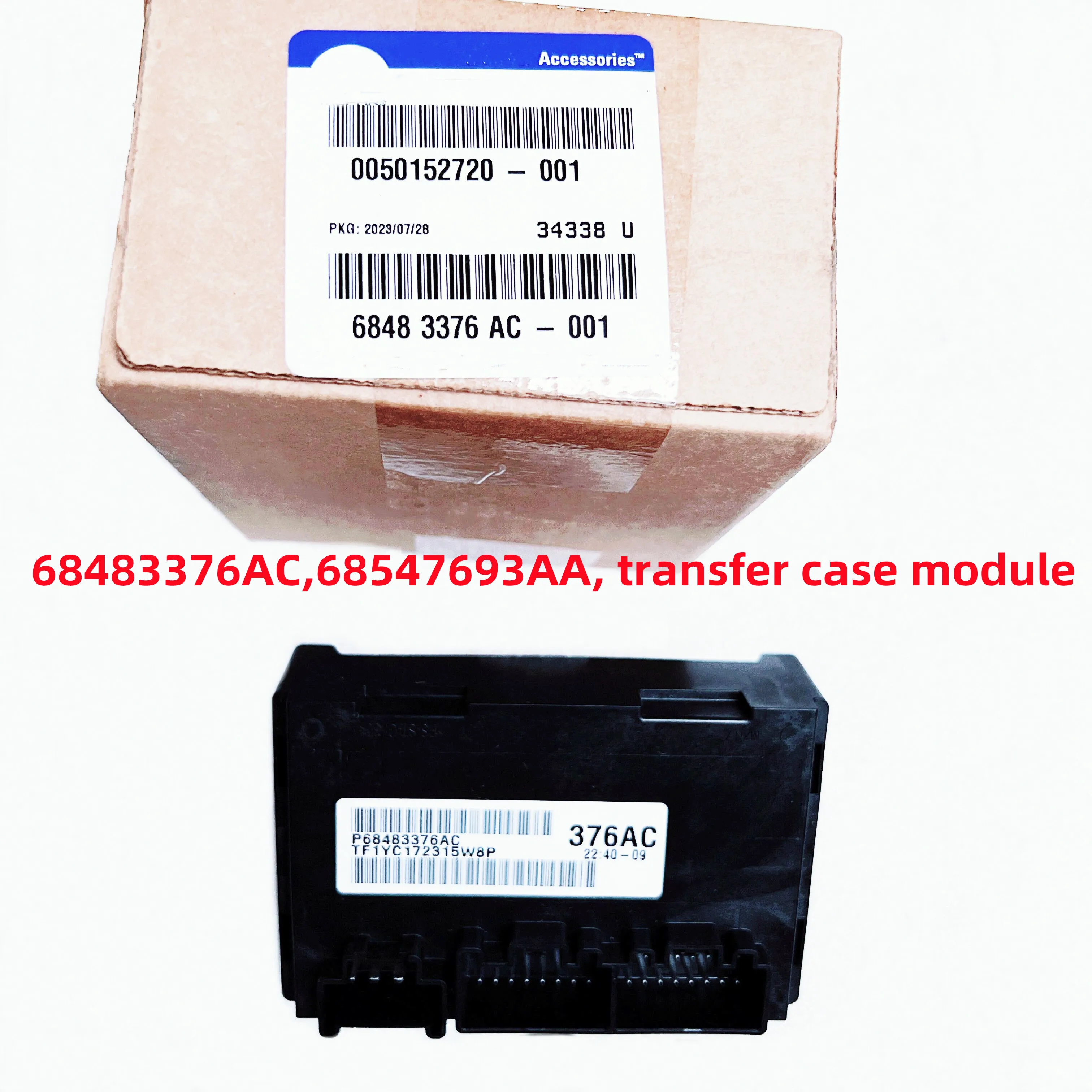 

Original Transfer Case Control Module, 68483376AB, 68416517AA, 68416519AA, 68416520AA, Suitable For: Wrangler JL, Gladiator JT