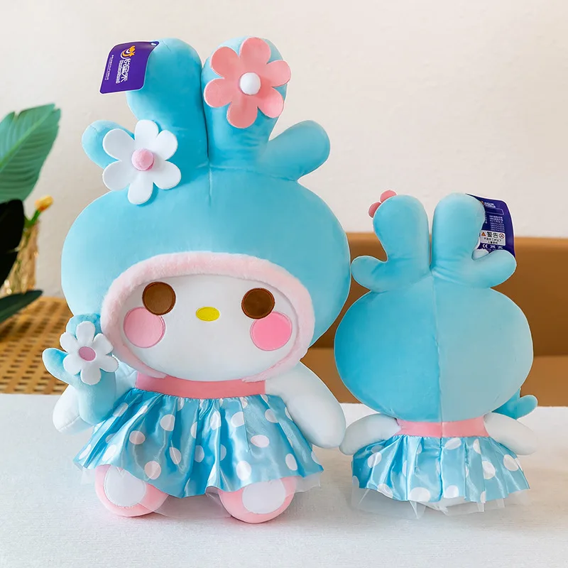 Sanrio lindo juguete de peluche creativo Animal ciervo de verano niños cumpleaños regalo de Navidad para niñas premio muñeco de peluche venta al por mayor regalo de peluche