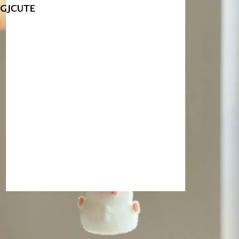 

Flocked Snowman Keychain CCD Lanyard Handmade Beaded Homemade Girly Heart Instagram Style Phone Chain Cute Lanyard