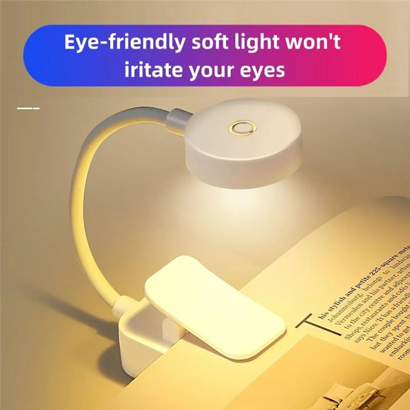 

EYFL-Booklights Forreading Inbed At Night Перезаряжаемый светильник для книг с зажимом для ночного чтения Forbook