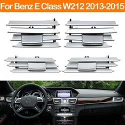 Dash Console A/C Air Vent Outlet Grille Repair Kit For Mercedes Benz E Class Sedan W212 E180 E200 E260 E300 E320 E400 2014 2015