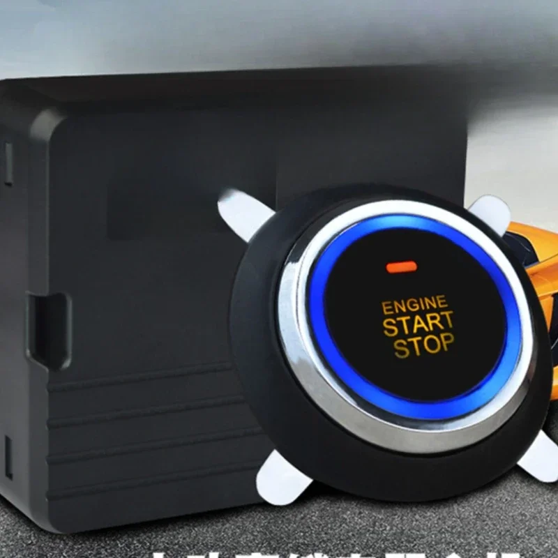 

12V general-purpose car one-click start modification remote control intelligent upgrade button to warm up