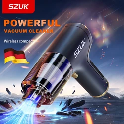 SZUK-Mini aspirateur de voiture sans fil pour la maison et la voiture, machine portable pour déterminer les livres, aspiration de bain, injuste