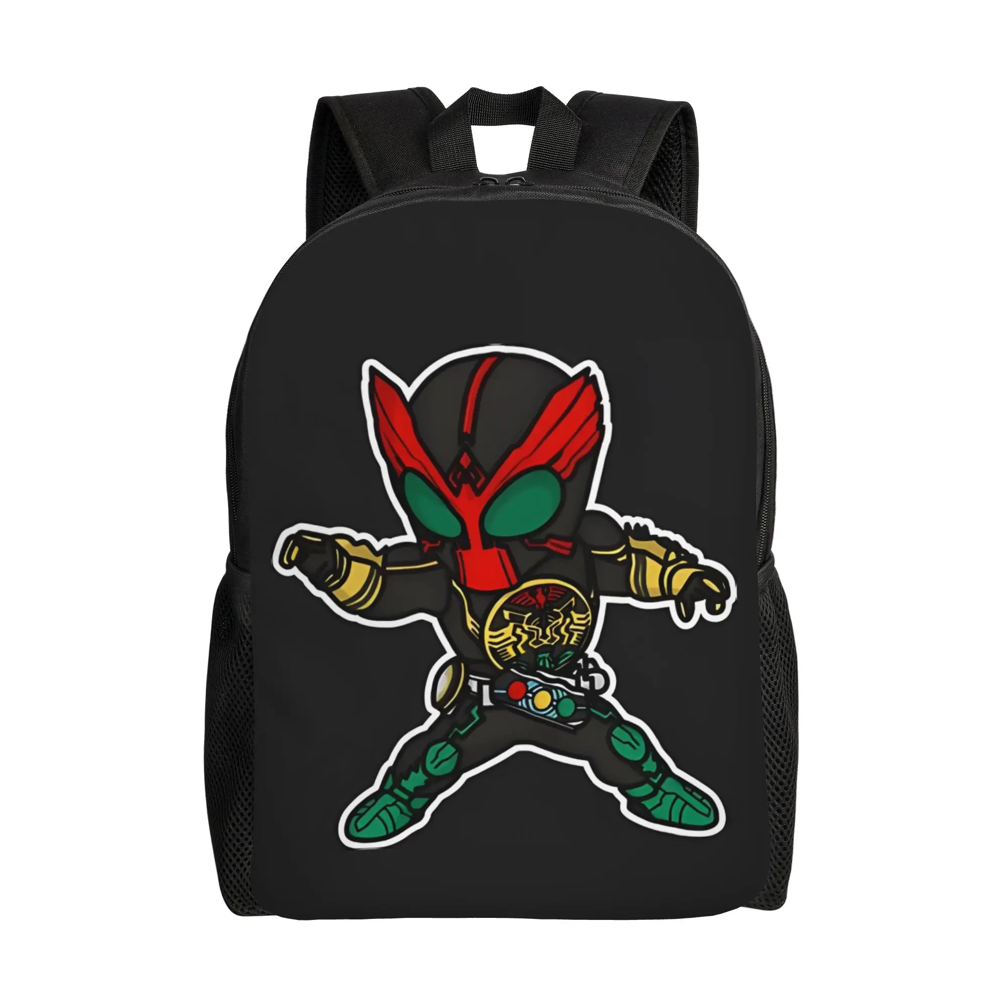 

Bandai Kamen Rider OOO backpack ita bag mochila Dual-Use High School Sturdy Shoulder Rucksack