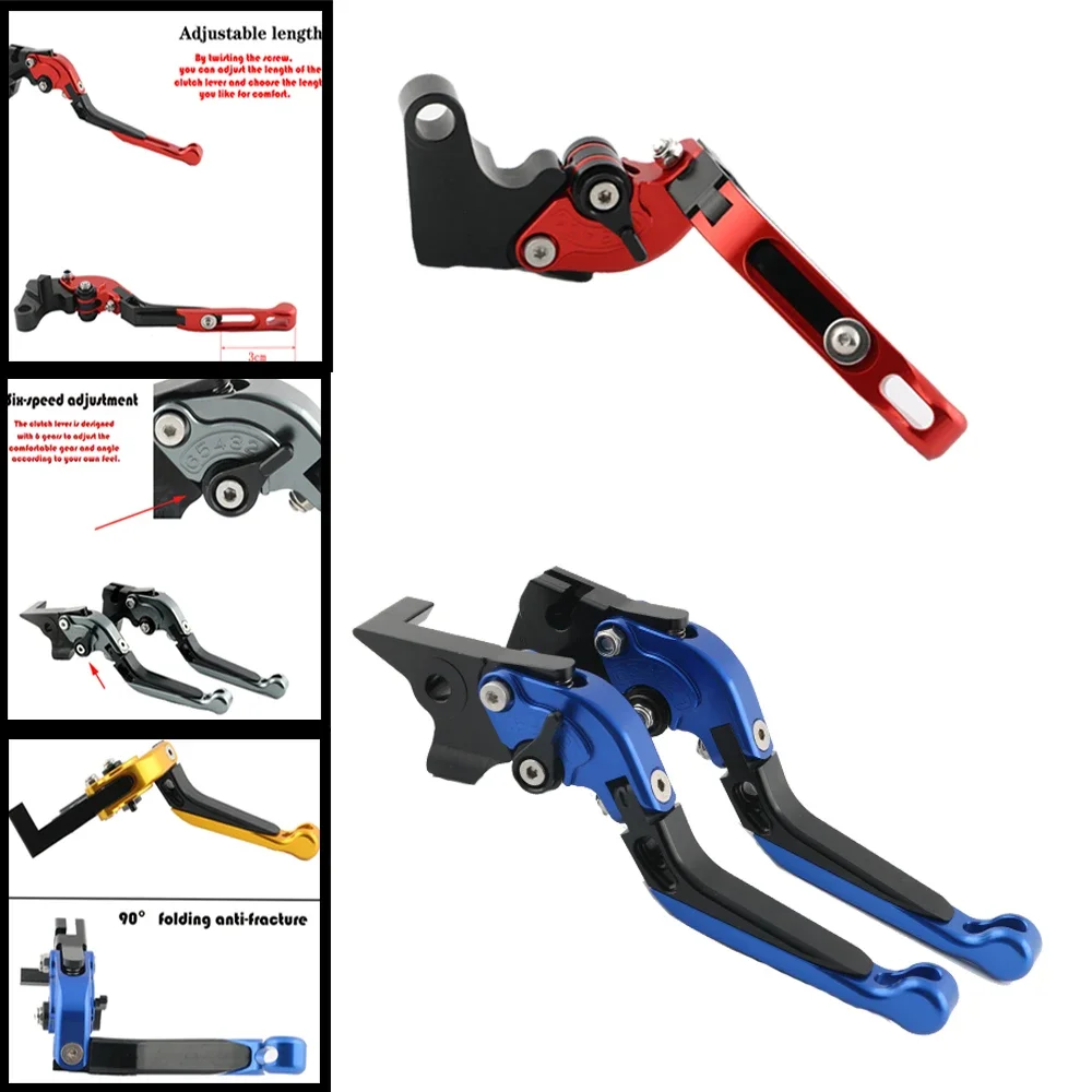 CNC adjustable folding expandable motorcycle brake clutch lever For Honda CB650F CBR1000RR FIREBLADE CBF600/SA 2004-2007 CB300R