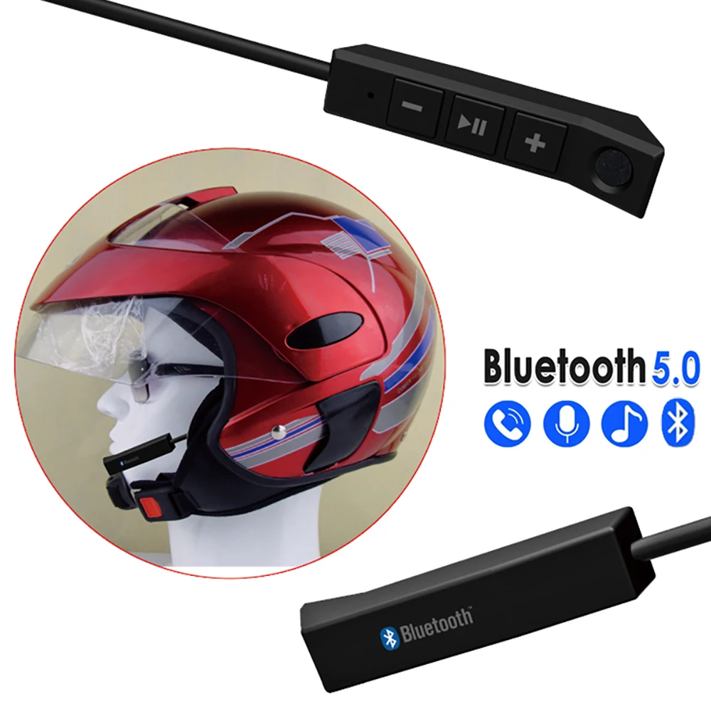 

BT5.0 Motorcycle Helmet Headset BT11 Wireless Riding Headphone Anti-interference Motorbike Handsfree Waterproof Stereo Speaker