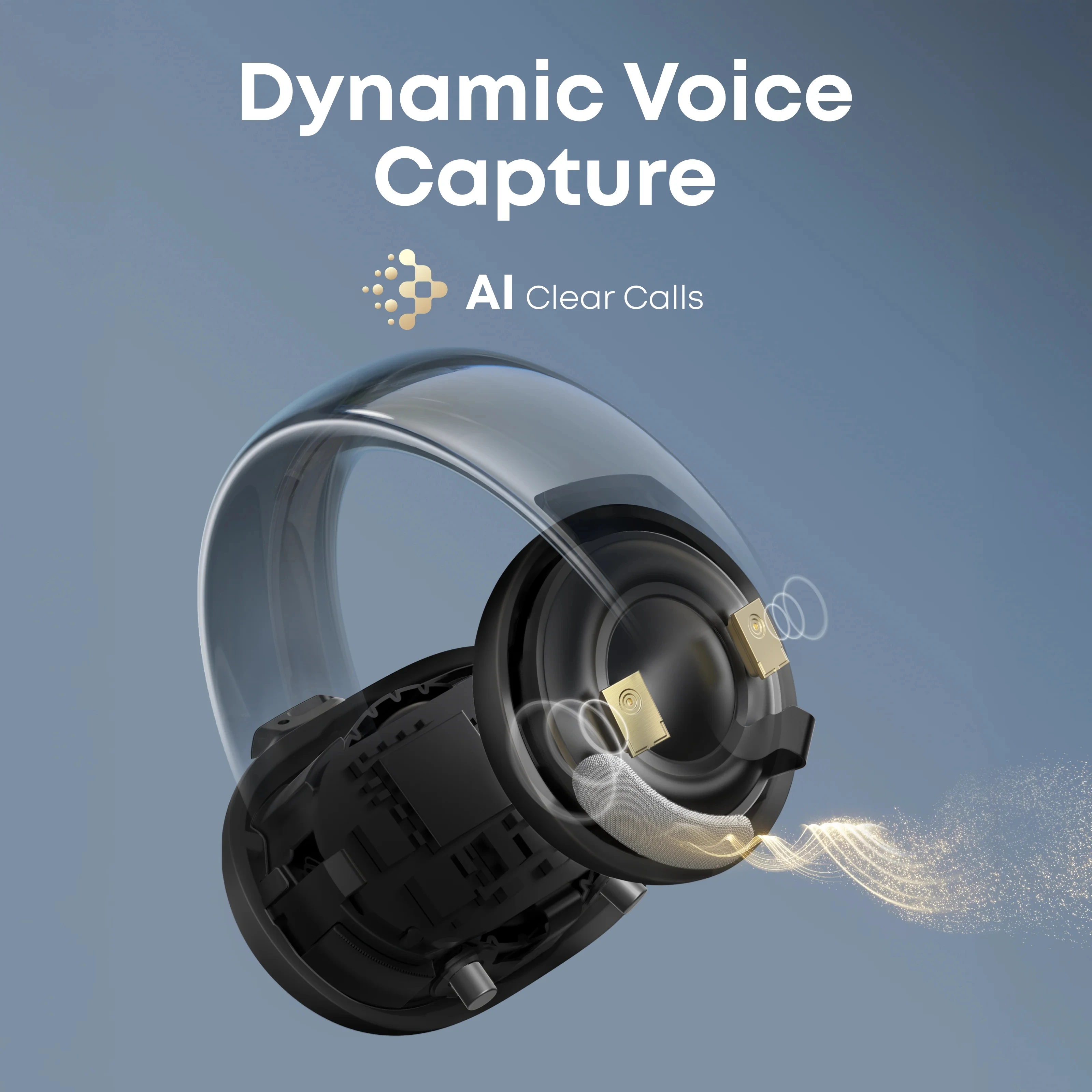 Anker SoundCore AeroClip Open-Ear Clip-On Earbuds with Adaptive Comfort