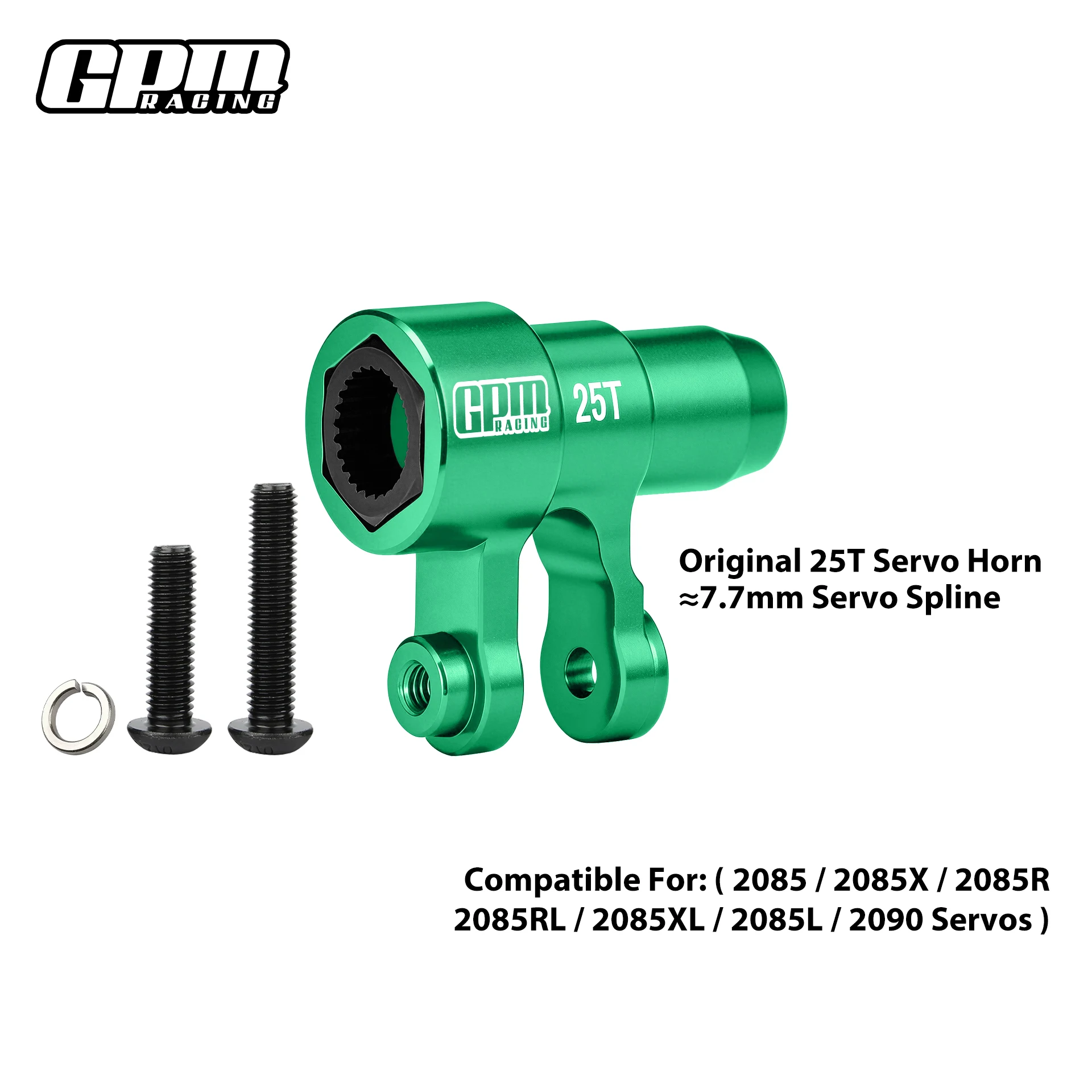 GPM Aluminum Original 25T Steering Servo Horn For TRAXXAS XRT X-MAXX 6S 8S