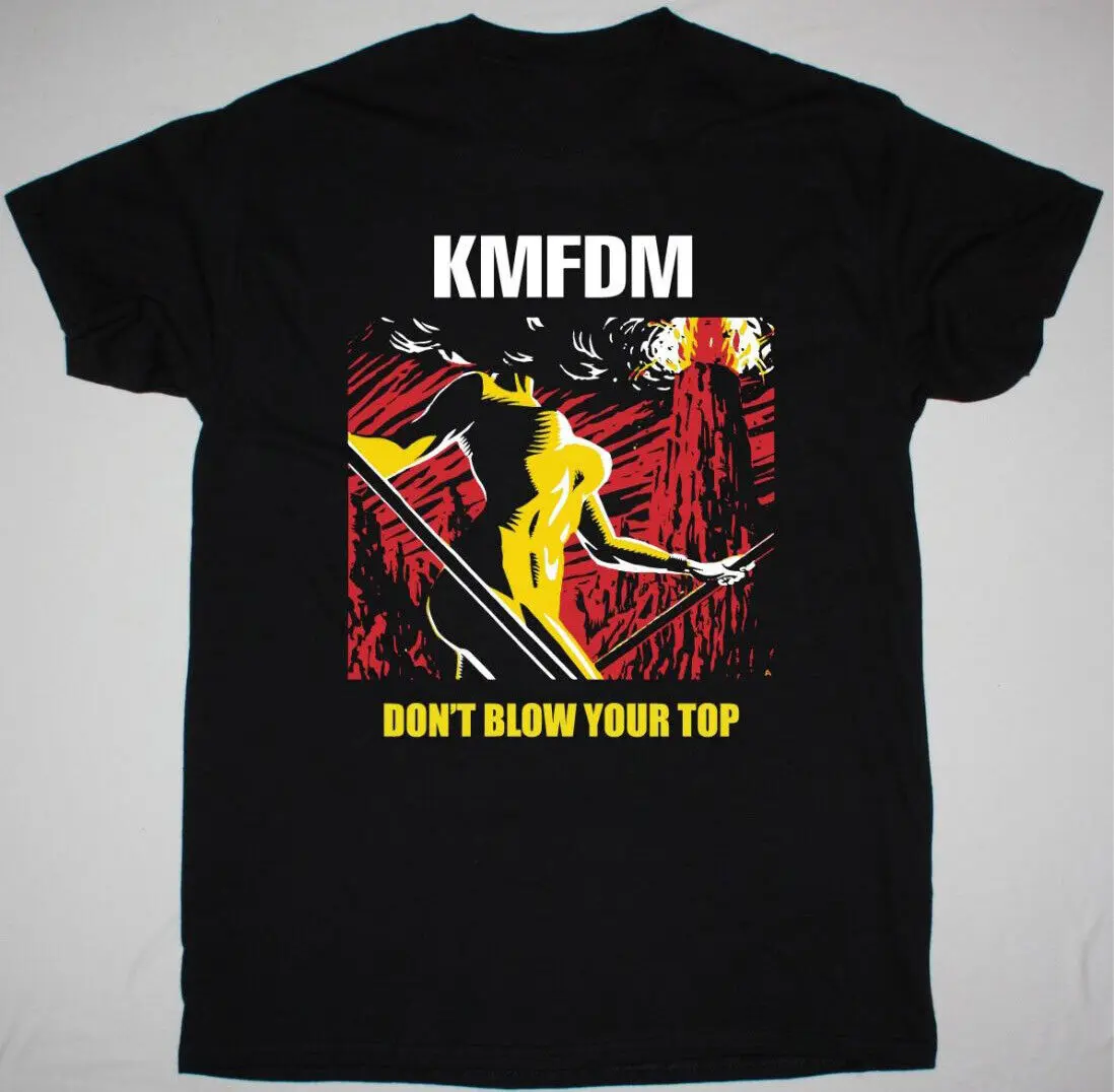 Kmfdm Don'T Blow Your Top New Black T Shirt Ac1394