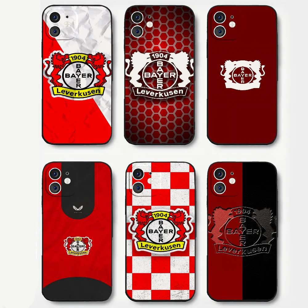 Bayer Popular Football Team L-Leverkusen Phone Case Silicone Soft For IPhone 16 15 14 13 12 11 Plus Pro Max Plus